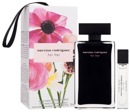 Narciso Rodriguez per Lei 100ml Eau de Toilette+10ml Pure Musc per Lei Eau de Parfum